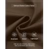 imageCOOFANDY Mens Casual Shorts Cotton Elastic Waist Drawstring Shorts Lightweight Summer Beach ShortsBrown