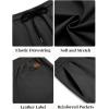 imageCOOFANDY Mens Casual Shorts Cotton Elastic Waist Drawstring Shorts Lightweight Summer Beach ShortsCarbon Grey