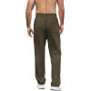 imageCOOFANDY Mens Casual Sweatpants Open Bottom Lounge Pants Lightweight Baggy Workout Yoga Track PantsArmy Green