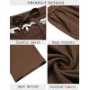 imageCOOFANDY Mens Casual Sweatpants Open Bottom Lounge Pants Lightweight Baggy Workout Yoga Track PantsBrown