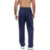 imageCOOFANDY Mens Casual Sweatpants Open Bottom Lounge Pants Lightweight Baggy Workout Yoga Track PantsNavy Blue