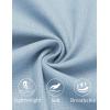 imageCOOFANDY Mens Cotton Linen Pants Elastic Waist Lightweight Casual Pants Relaxed Fit Yoga Beach Pants with Pockets02blue