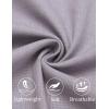 imageCOOFANDY Mens Cotton Linen Pants Elastic Waist Lightweight Casual Pants Relaxed Fit Yoga Beach Pants with Pockets02grey