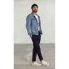 imageCOOFANDY Mens Cotton Linen Pants Elastic Waist Lightweight Casual Pants Relaxed Fit Yoga Beach Pants with Pockets02navy