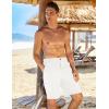 imageCOOFANDY Mens Hybrid Casual Golf Shorts 9quot Stretch Lightweight Quick Dry Summer Hiking Travel Shorts with Zipper PocketsWhite