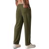 imageCOOFANDY Mens Knit Sweatpants Lightweight Open Bottom Casual Pants Drawstring Jogger Yoga Pants with PocketsArmy Green
