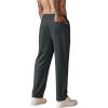 imageCOOFANDY Mens Knit Sweatpants Lightweight Open Bottom Casual Pants Drawstring Jogger Yoga Pants with PocketsDark Grey