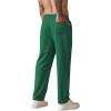 imageCOOFANDY Mens Knit Sweatpants Lightweight Open Bottom Casual Pants Drawstring Jogger Yoga Pants with PocketsGreen