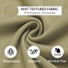 imageCOOFANDY Mens Knit Sweatpants Lightweight Open Bottom Casual Pants Drawstring Jogger Yoga Pants with PocketsKhaki