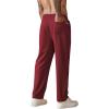 imageCOOFANDY Mens Knit Sweatpants Lightweight Open Bottom Casual Pants Drawstring Jogger Yoga Pants with PocketsWine Red
