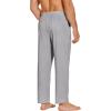 imageCOOFANDY Mens Yoga Sweatpants Casual Open Bottom Pants Lightweight Jogger Track Pants with PocketsLight Grey