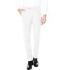 imageCOOFANDY Mens Classic Fit Flat Front Dress Pants No Iron Premium Casual Pants Expandable Waist Suit PantsWhite