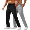 2 Pack: Black/Grey