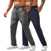 2 Pack: Dark Grey/Navy Blue