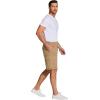 imageCOOFANDY Mens Cargo Shorts Loose Fit Casual Cotton Work Shorts Outdoor Hiking Pants with Multi PocketsDark Khaki