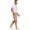 imageCOOFANDY Mens Cargo Shorts Loose Fit Casual Cotton Work Shorts Outdoor Hiking Pants with Multi PocketsKhaki
