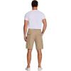 imageCOOFANDY Mens Cargo Shorts Loose Fit Casual Cotton Work Shorts Outdoor Hiking Pants with Multi PocketsKhaki
