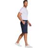 imageCOOFANDY Mens Cargo Shorts Loose Fit Casual Cotton Work Shorts Outdoor Hiking Pants with Multi PocketsNavy Blue