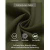 imageCOOFANDY Mens Casual Linen Pants Elastic Waist Drawstring Beach Summer Pants Lightweight Linen TrousersArmy Green
