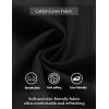 imageCOOFANDY Mens Casual Linen Pants Elastic Waist Drawstring Beach Summer Pants Lightweight Linen TrousersBlack