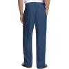 imageCOOFANDY Mens Casual Linen Pants Elastic Waist Drawstring Beach Summer Pants Lightweight Linen TrousersBlue