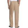 imageCOOFANDY Mens Casual Linen Pants Elastic Waist Drawstring Beach Summer Pants Lightweight Linen TrousersLight Brown