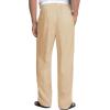 imageCOOFANDY Mens Casual Linen Pants Elastic Waist Drawstring Beach Summer Pants Lightweight Linen TrousersLight Coffe