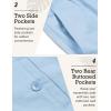 imageCOOFANDY Mens Casual Linen Pants Elastic Waist Drawstring Beach Summer Pants Lightweight Linen TrousersSky Blue