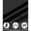 imageCOOFANDY Mens Classic Fit Dress Pants Flat Front Straight Formal Pants Wrinkle Free Expandable Waist Suit PantsBlack