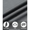 imageCOOFANDY Mens Classic Fit Dress Pants Flat Front Straight Formal Pants Wrinkle Free Expandable Waist Suit PantsGrey