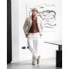 imageCOOFANDY Mens Classic Fit Dress Pants Flat Front Straight Formal Pants Wrinkle Free Expandable Waist Suit PantsWhite