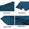 imageCOOFANDY Mens Hiking Pants Lightweight Athletic Pants Quick Dry Active Running Joggers with Zipper PocketsBlue