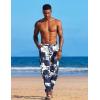 imageCOOFANDY Mens Linen Harem Drawstring Pants Casual Elastic Waist Lightweight Trouser Hippie Summer Beach Yoga PantsPat3