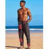 imageCOOFANDY Mens Linen Harem Drawstring Pants Casual Elastic Waist Lightweight Trouser Hippie Summer Beach Yoga PantsPat7