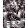 imageCOOFANDY Mens Plaid Casual Pants Soft Cotton Pajama Pants Drawstring Checkered Lounge Sweatpant with PocketsBrown Black White Plaid