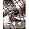imageCOOFANDY Mens Plaid Casual Pants Soft Cotton Pajama Pants Drawstring Checkered Lounge Sweatpant with PocketsKhaki Black White Plaid Heavyweight