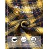imageCOOFANDY Mens Plaid Casual Pants Soft Cotton Pajama Pants Drawstring Checkered Lounge Sweatpant with PocketsNavy Yellow Plaid