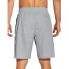 imageCOOFANDY Mens Summer Beach Shorts Lightweight Elastic Waist Drawstring Casual Shorts with PocketBlackLgrey