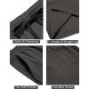 imageCOOFANDY Mens Summer Beach Shorts Lightweight Elastic Waist Drawstring Casual Shorts with PocketDeep Grey