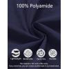 imageCOOFANDY Mens Summer Beach Shorts Lightweight Elastic Waist Drawstring Casual Shorts with PocketNavy Blue