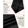 imageCOOFANDY Mens Yoga Sweatpants Open Bottom Lightweight Sweat Pants Drawstring Athletic Lounge Pants with PocketsBlack