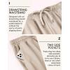 imageCOOFANDY Mens Yoga Sweatpants Open Bottom Lightweight Sweat Pants Drawstring Athletic Lounge Pants with PocketsChampagne