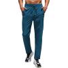 imageCOOFANDY Mens Hiking Pants Lightweight Athletic Pants Quick Dry Active Running Joggers with Zipper PocketsBlue