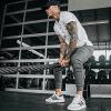 imageCOOFANDY Men Muscle Workout T Shirt Gym Bodybuilding Active Short Sleeve Tee Top BlackOne Piece White