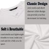 imageCOOFANDY Men Muscle Workout T Shirt Gym Bodybuilding Active Short Sleeve Tee Top BlackTwo Pack BlackWhite