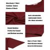imageCOOFANDY Mens 2 Pack Muscle V Neck T Shirt Fitted Gym Workout Short Sleeve Bodybuilding TeeBlack Redv Neck