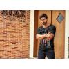 imageCOOFANDY Mens 2 Pack Muscle V Neck T Shirt Fitted Gym Workout Short Sleeve Bodybuilding TeeBlack Usa Flag