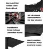 imageCOOFANDY Mens 2 Pack Muscle V Neck T Shirt Fitted Gym Workout Short Sleeve Bodybuilding TeeBlack Usa Flag