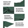 imageCOOFANDY Mens 2 Pack Muscle V Neck T Shirt Fitted Gym Workout Short Sleeve Bodybuilding TeeDark GreenKhaki