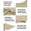 imageCOOFANDY Mens 2 Pack Muscle V Neck T Shirt Fitted Gym Workout Short Sleeve Bodybuilding TeeLight Khaki
